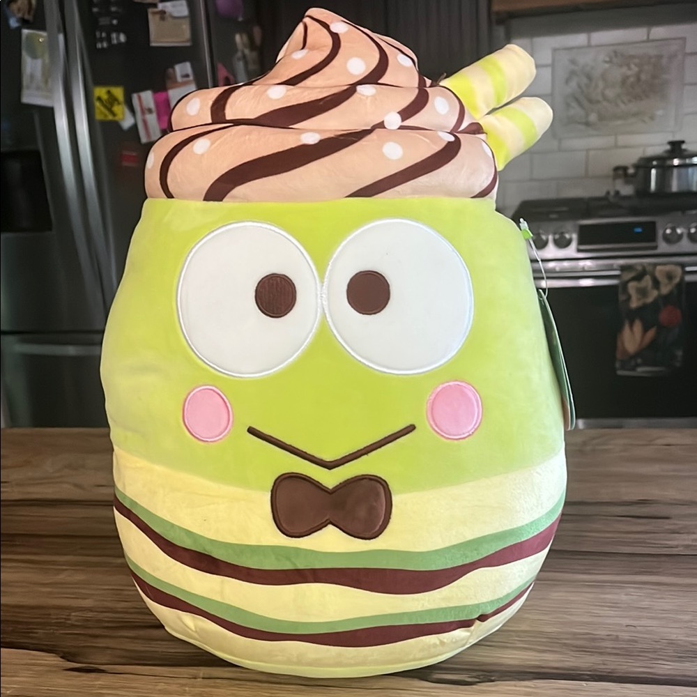Hello Kitty and friends Keroppi Squishmallow